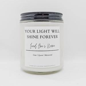 Memorial Soy Candle