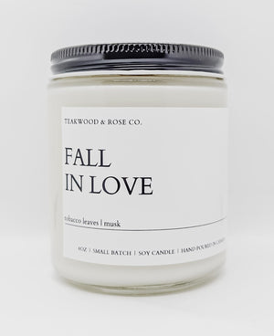 Fall in Love Soy Candle