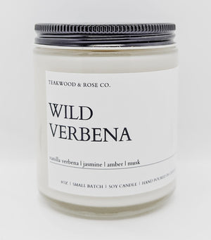 Wild Verbena Soy Candle