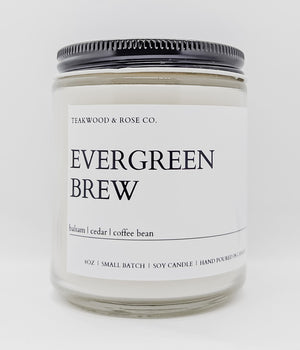 Evergreen Brew Soy Candle