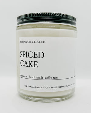 Spiced Cake Soy Candle
