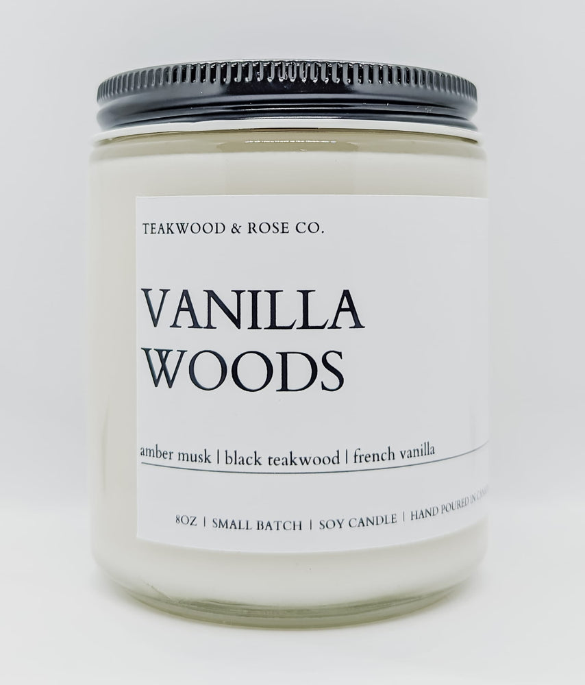 Vanilla Woods Soy Candle