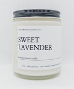 Sweet Lavender Soy Candle