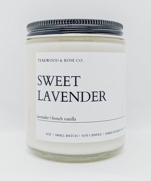 Sweet Lavender Soy Candle
